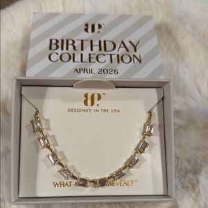 Gold Necklace by Birthday Collection